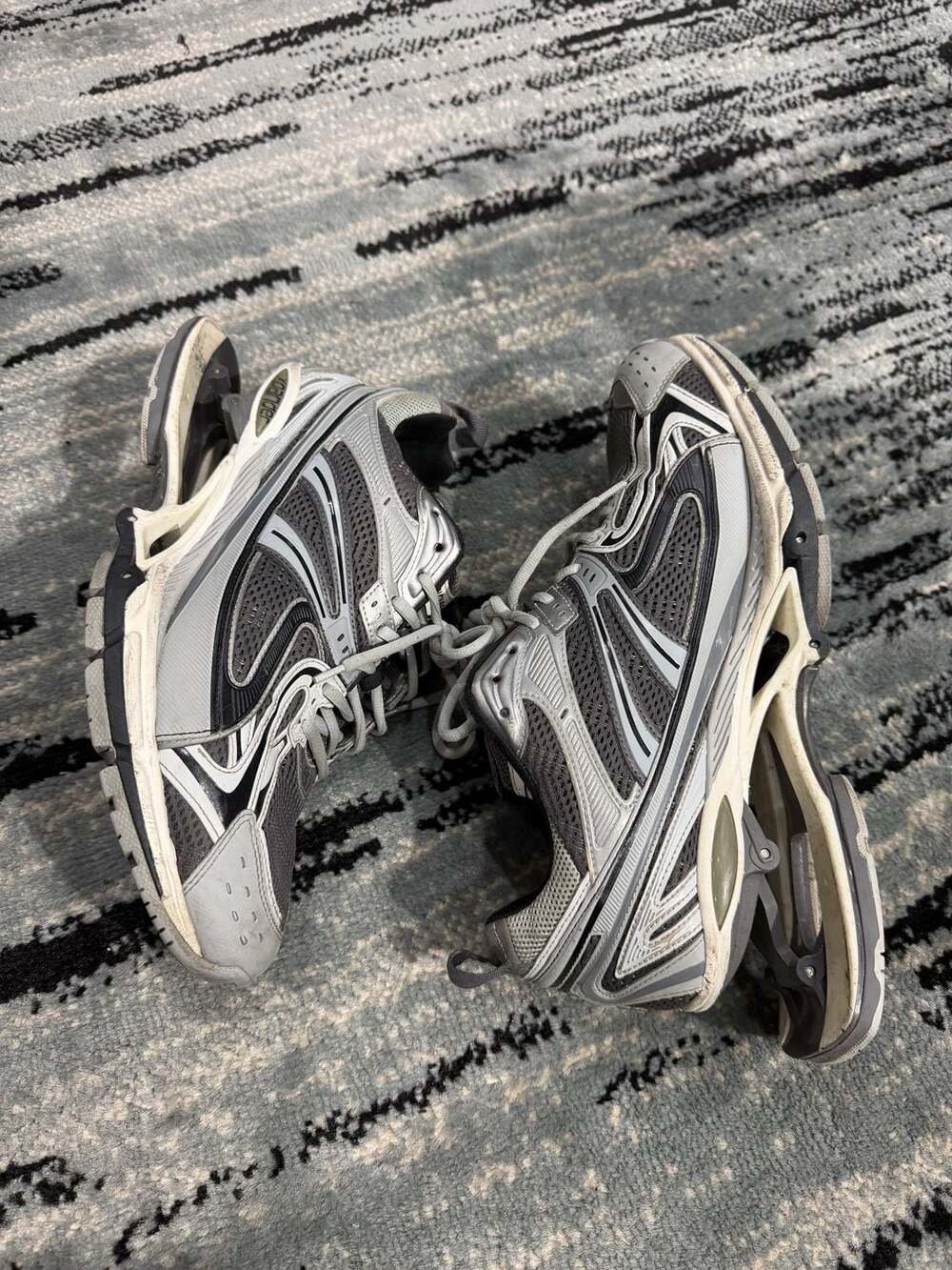 Balenciaga X-Pander Grey Black Men's Sneakers Size 45
